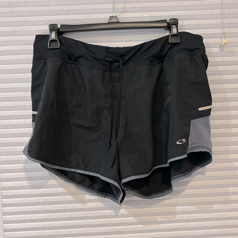 Ladies athletic shorts by Champion size large